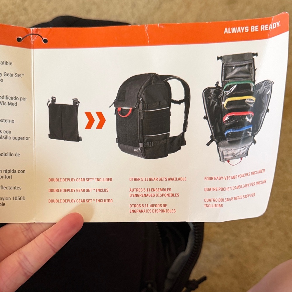 5.11 Tactical Operator ALS Backpack (discontinued) - Picture 3 of 6